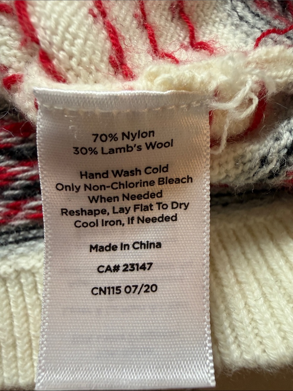 Talbots Cream and Pink Fair Isle Crewneck Sweater - Picture 12 of 14
